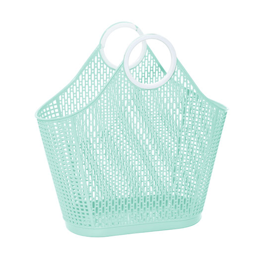 Fiesta Shopper Jelly Bag, Mint - Large, Shopsweetluluss