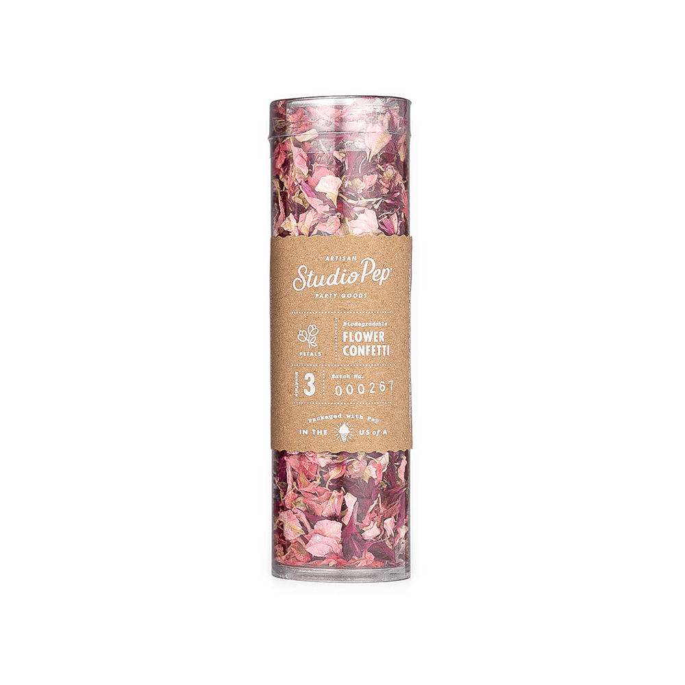First Kiss Flower Confetti Tube, Shopsweetluluss