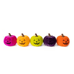 Flocked Jack O' Lantern - 6 Color Options, Shopsweetluluss