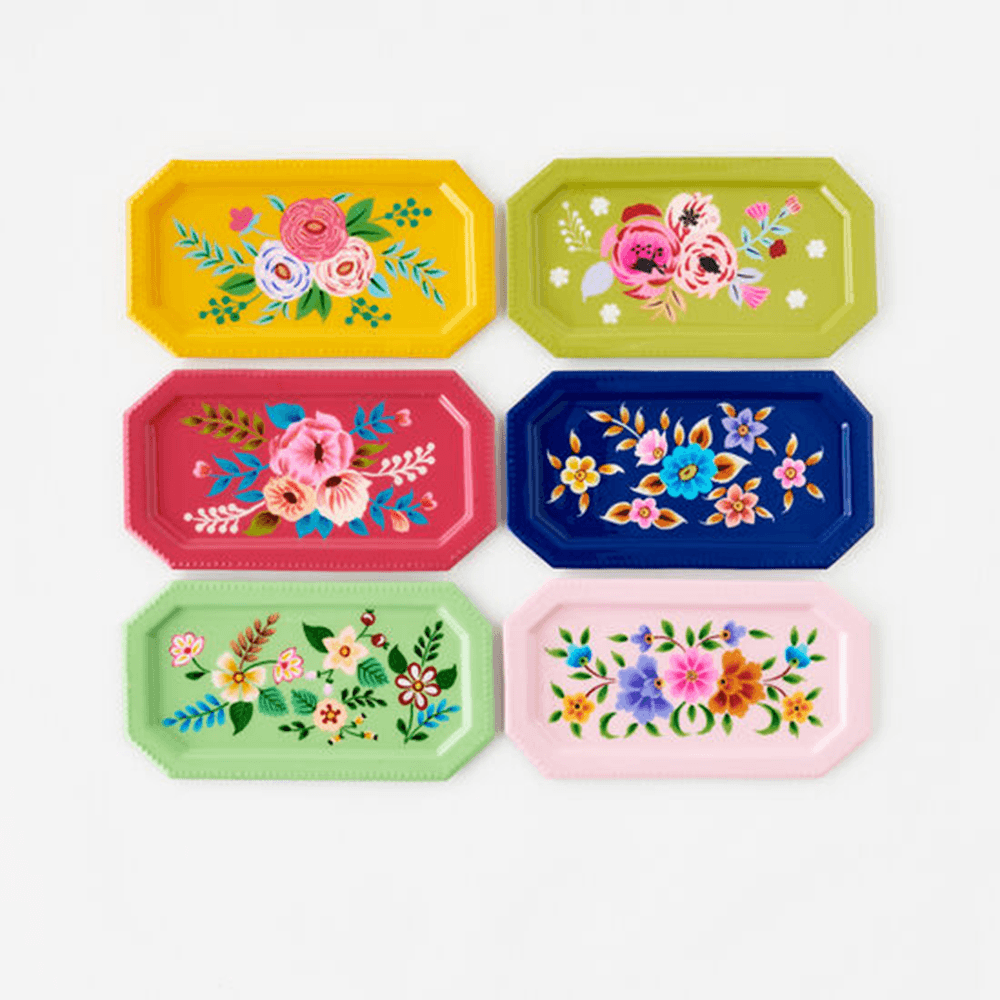 Floral Trinket Tray - 6 Color Options, Shopsweetluluss