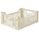 Folding Crate, Cream - 2 Size Options, Shopsweetluluss