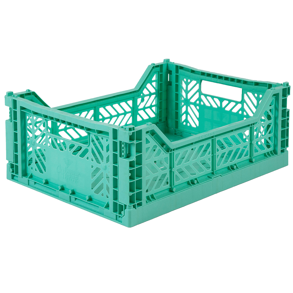 Folding Crate, Mint - 2 Size Options, Shopsweetluluss