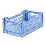 Folding Crate, Baby Blue - 2 Size Options, Shopsweetluluss