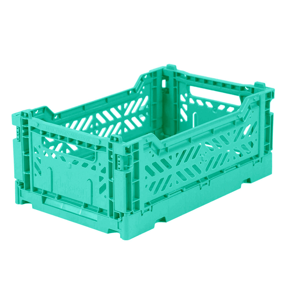Folding Crate, Mint - 2 Size Options, Shopsweetluluss