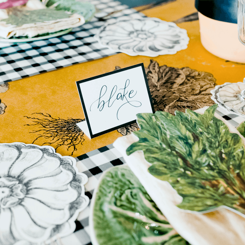 Frame Place Cards - Black, Shopsweetluluss