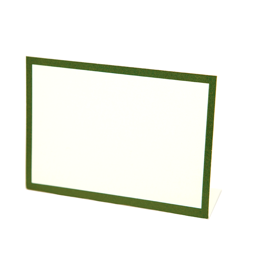 Frame Place Cards - Dark Green, Shopsweetluluss