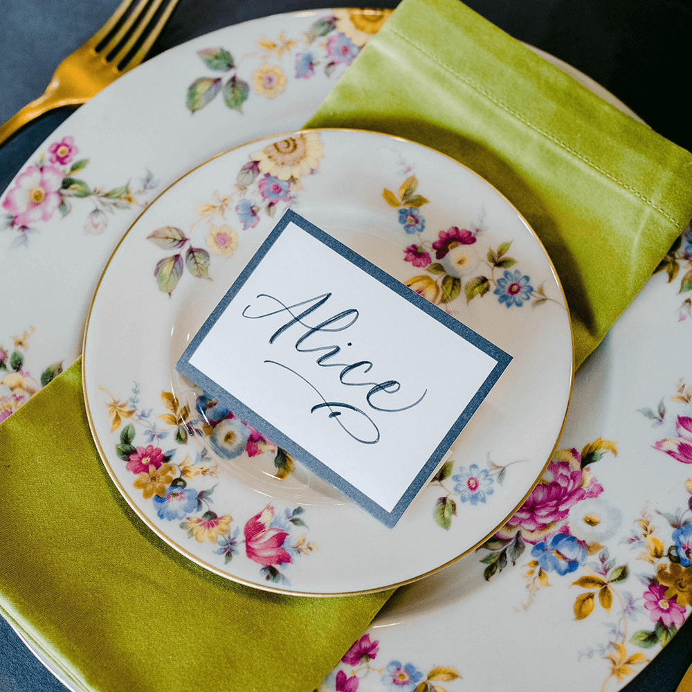 Frame Place Cards - Gray, Shopsweetluluss