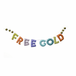 Free Gold Wool Felt Garland, Shopsweetluluss