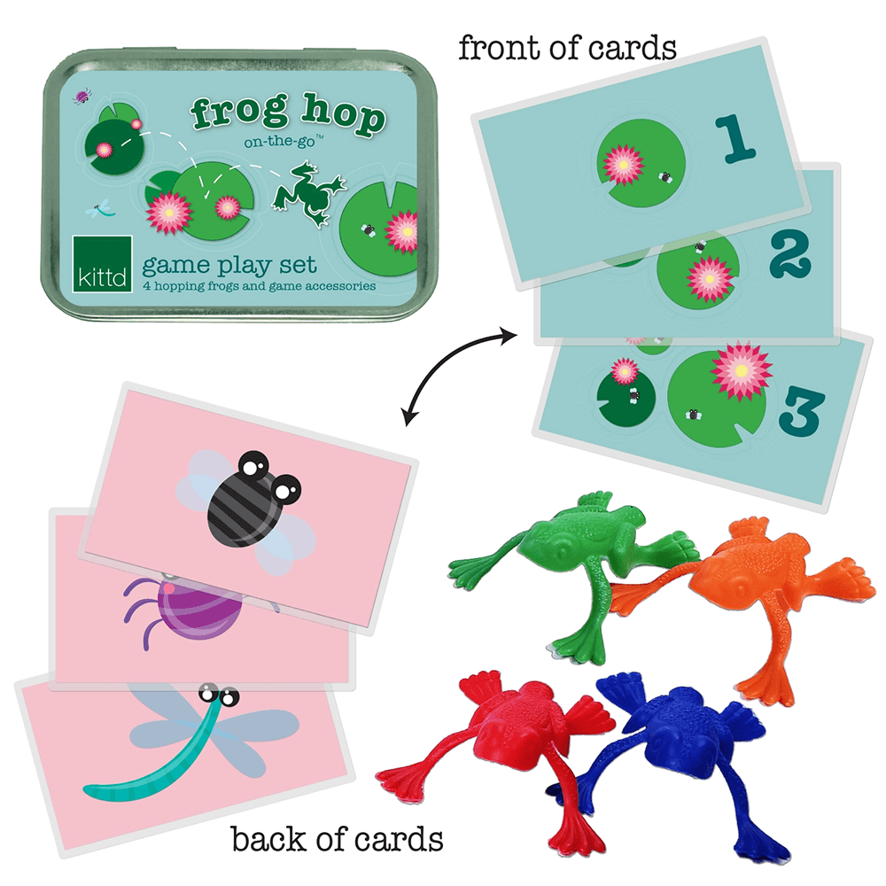Frog Hop On-the-Go Play Set, Shopsweetluluss