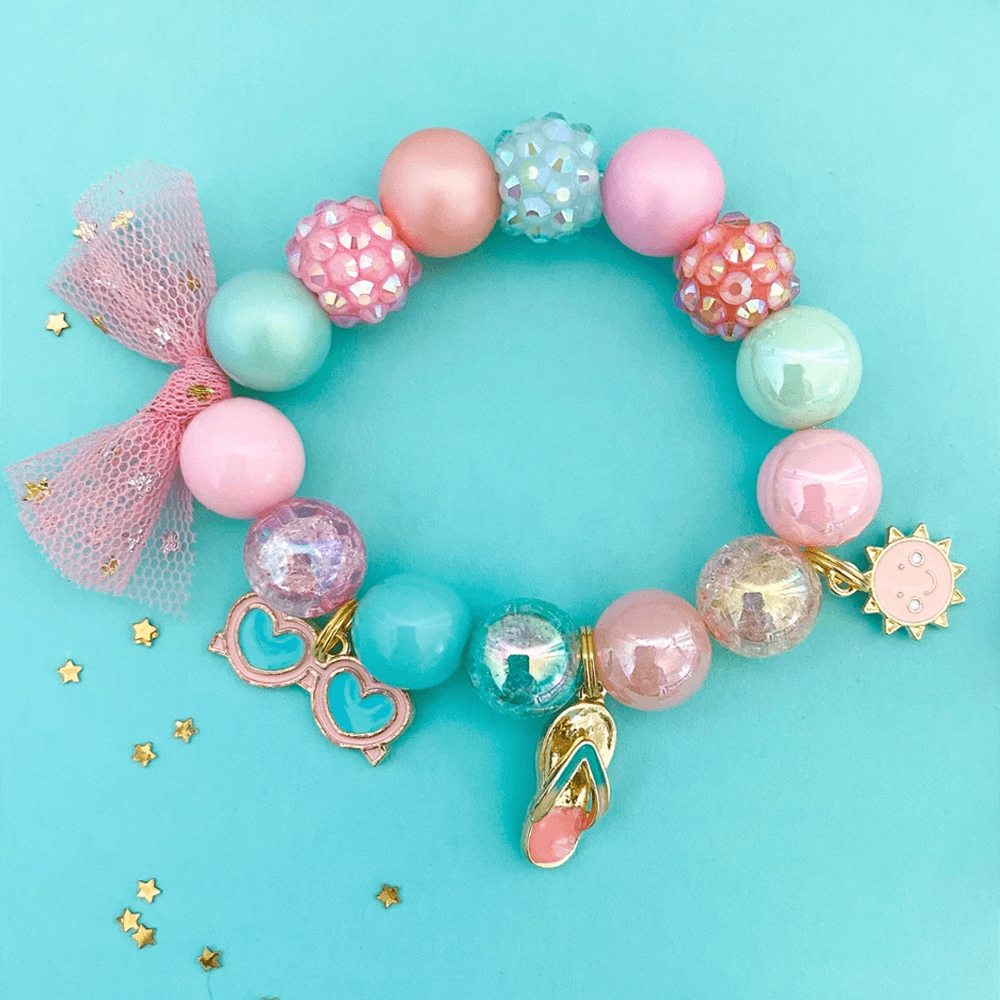 Fun in the Sun Charm Bracelet - 3 Size Options, Shopsweetluluss