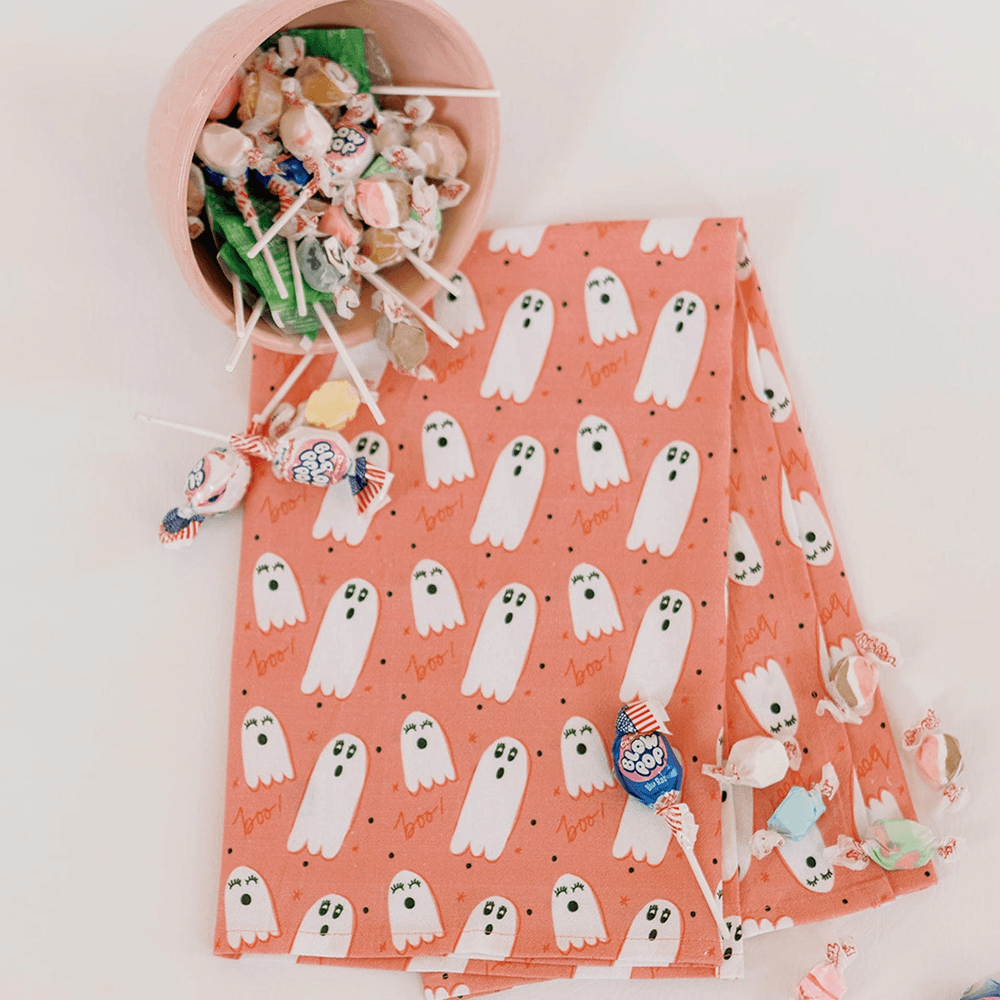 Ghost Flour Sack Towel, Shopsweetluluss