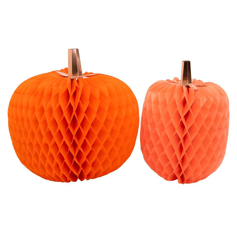 Meri Meri Giant Honeycomb Pumpkins
