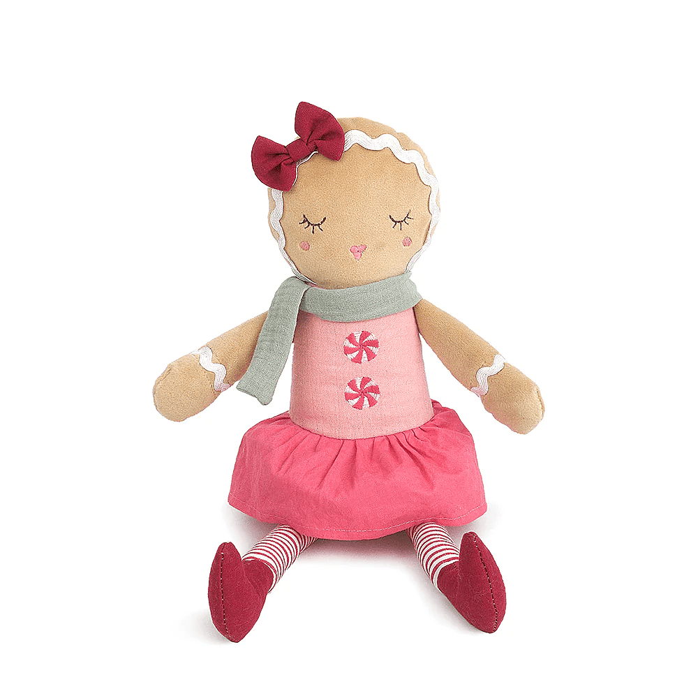 Gingerbread Girl Plush Doll, Shopsweetluluss