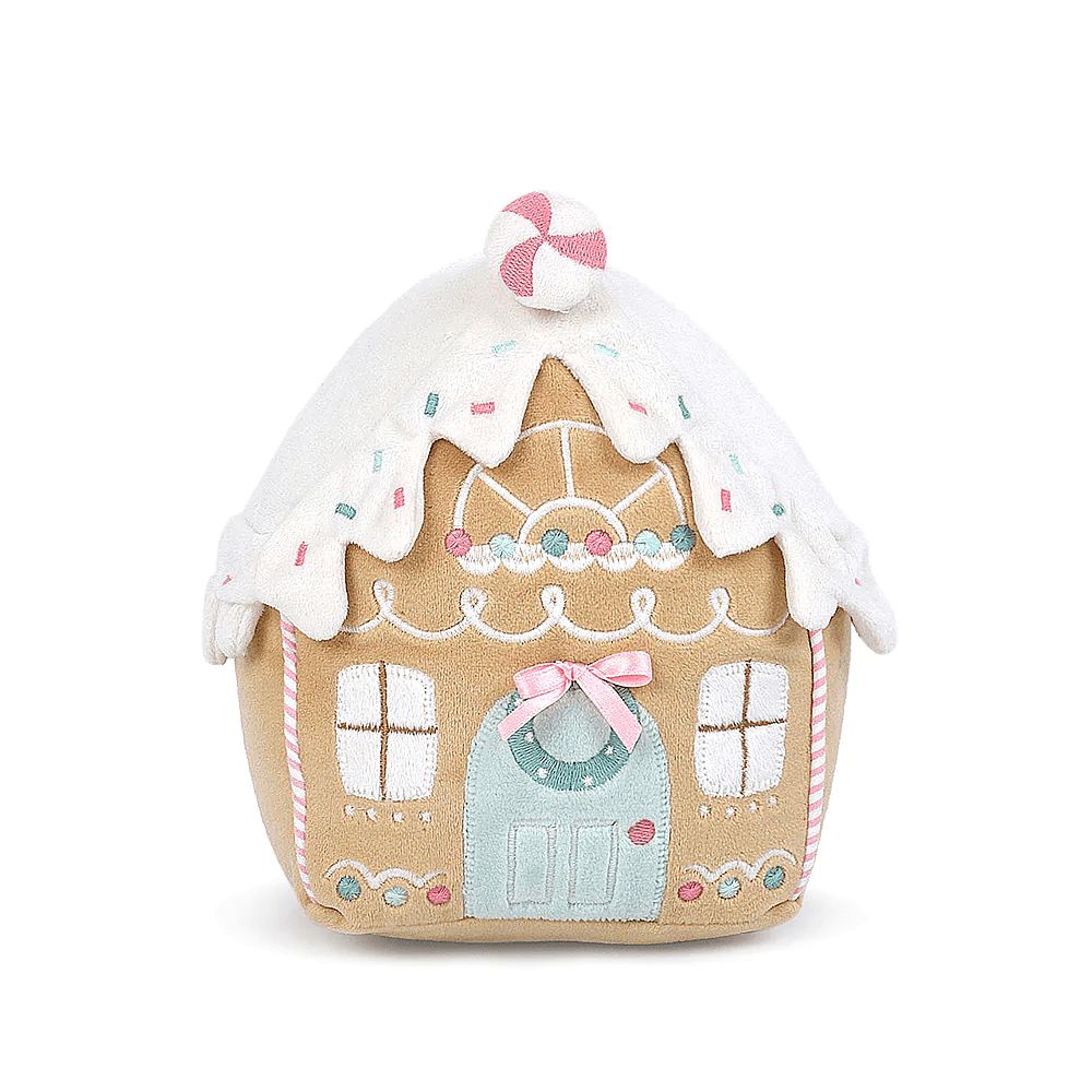 Gingerbread House Plush Toy, Shopsweetluluss