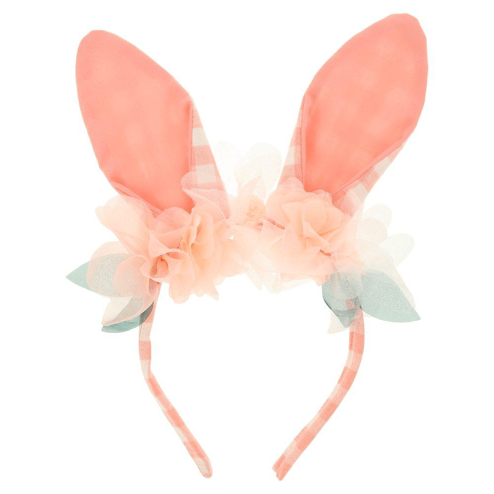 Gingham Bunny Headband, Shopsweetluluss
