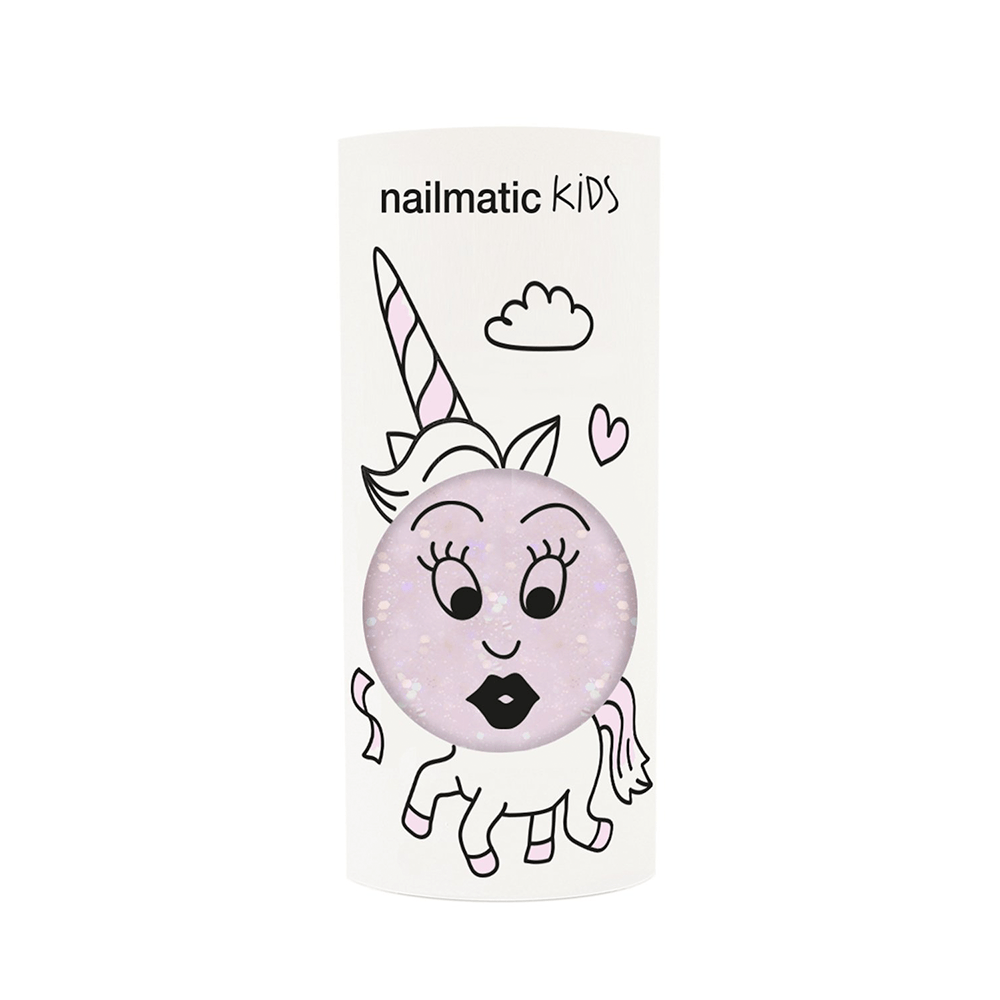 Glitter Water-based Nail Polish - Light Pink, Shopsweetluluss