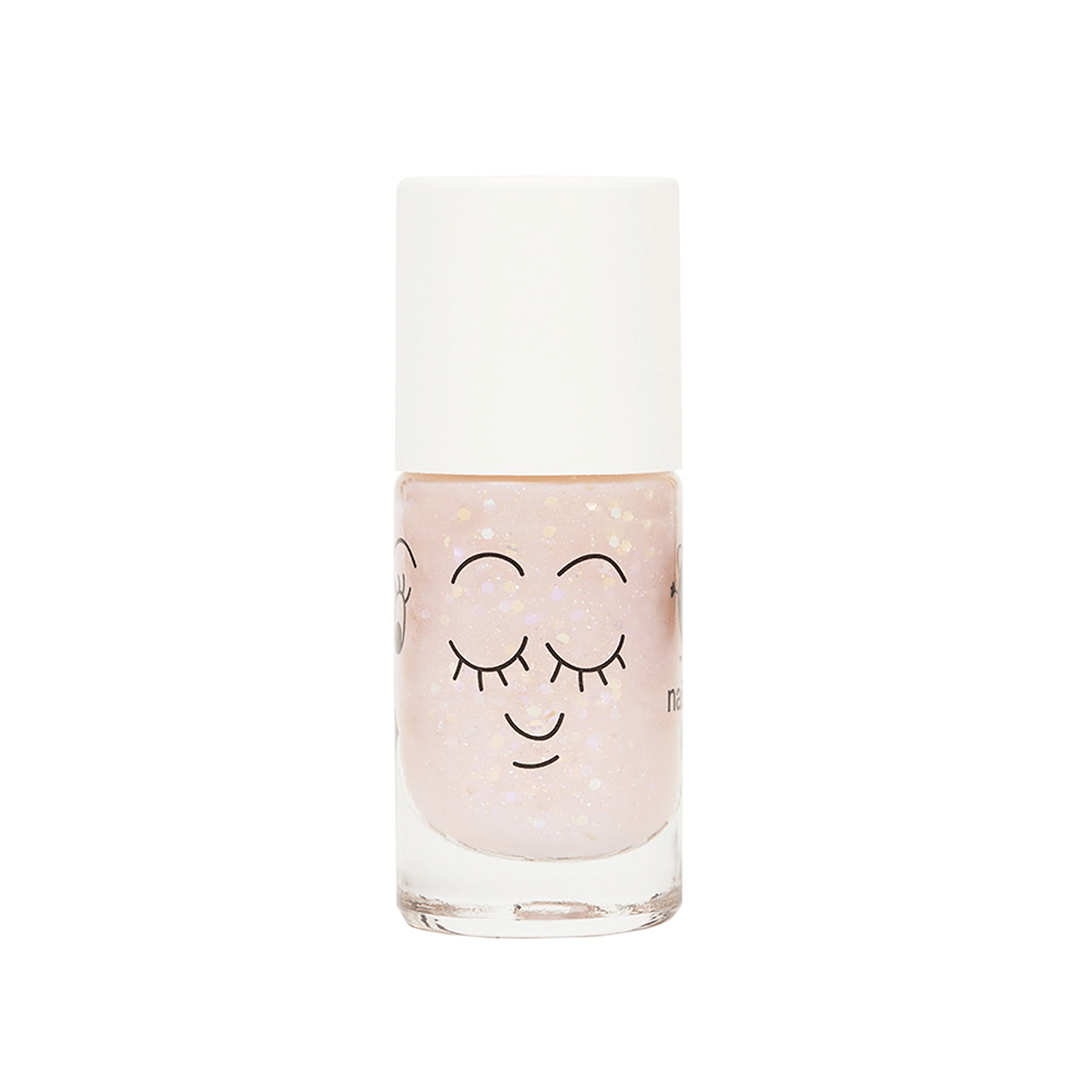 Glitter Water-based Nail Polish - Light Pink, Shopsweetluluss