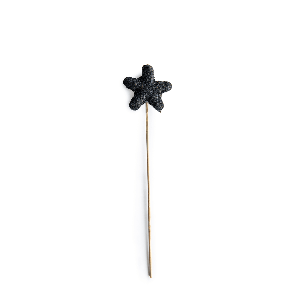 Glitter Star Wand - Black, Shopsweetluluss