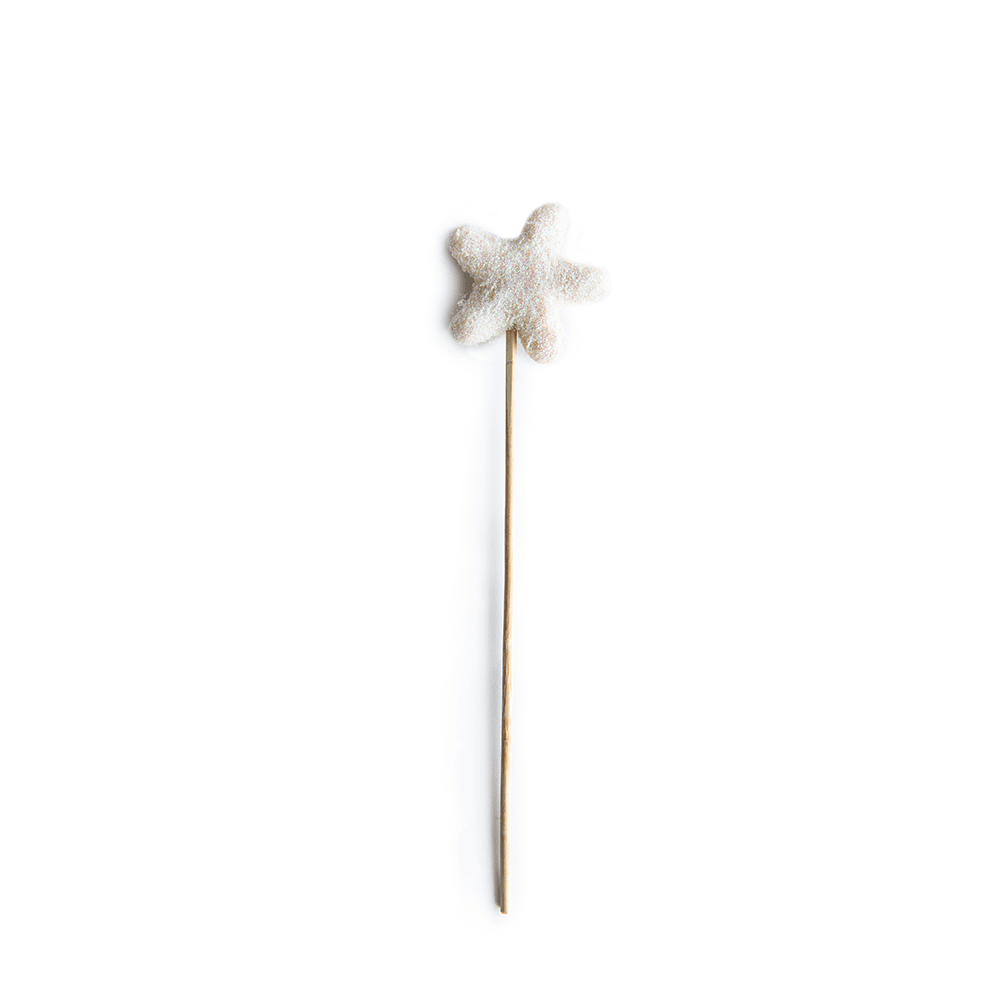 Glitter Star Wand - White, Shopsweetluluss