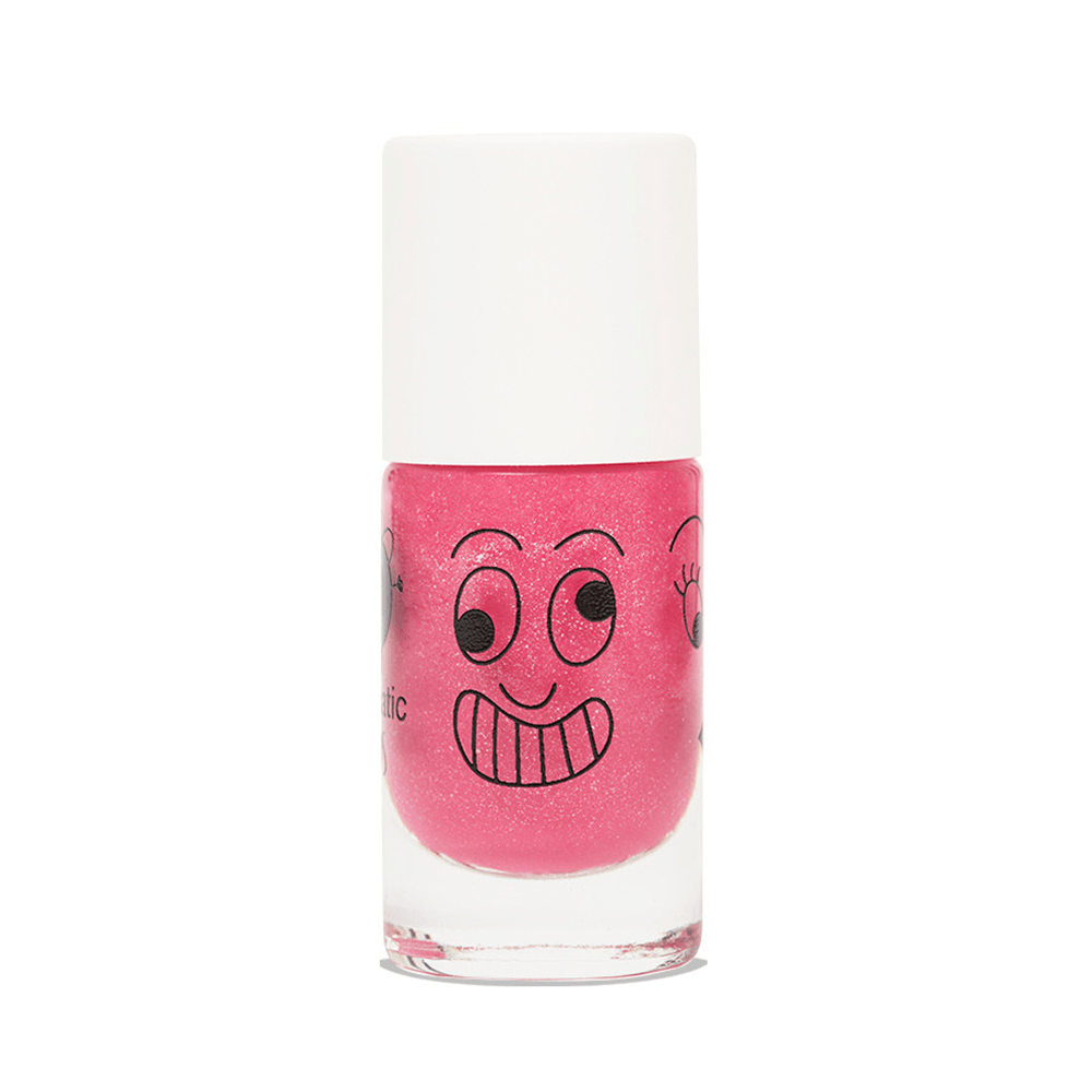 Glitter Water-based Nail Polish - Kitty Candy Pink, Shopsweetluluss