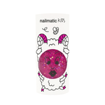Glitter Water-based Nail Polish - Sheepy Raspberry Glitter, Shopsweetluluss