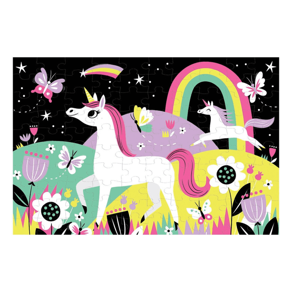 Glow-in-the-Dark Puzzle - Unicorns, Shopsweetluluss