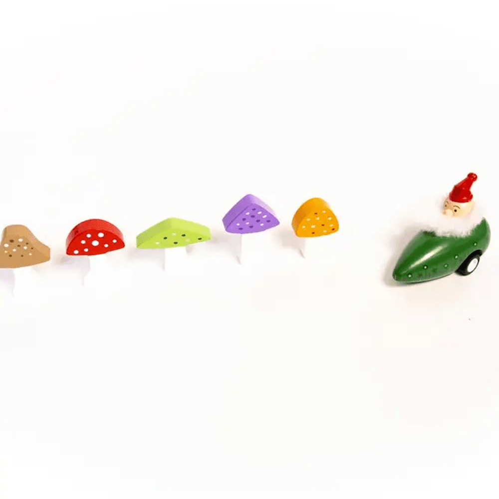 Gnome and Mushrooms Bowling Set, Shopsweetluluss