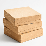 Gold Foil Polka Dot Kraft Box Set, Shopsweetluluss