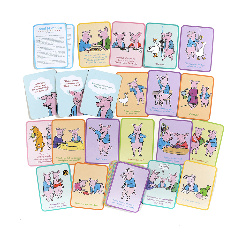 Good Manners? Conversation Cards, Shopsweetluluss