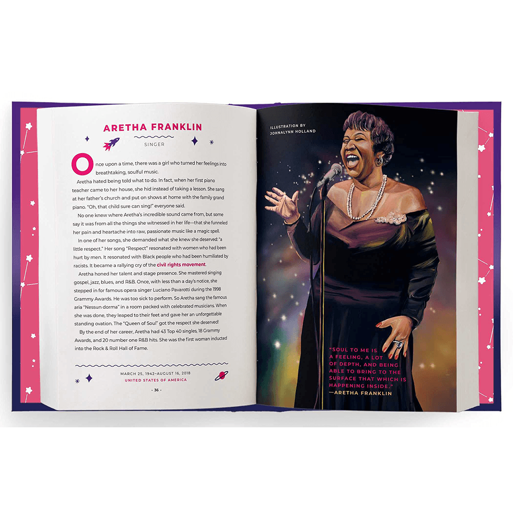 Good Night Stories for Rebel Girls: 100 Real-Life Tales of Black Girl Magic, Shopsweetluluss