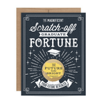 Graduation Fortune Scratch-off Card, Shopsweetluluss