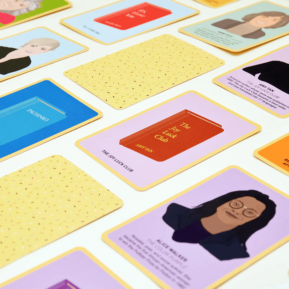 Great Women Writers Memory Game, Shopsweetluluss
