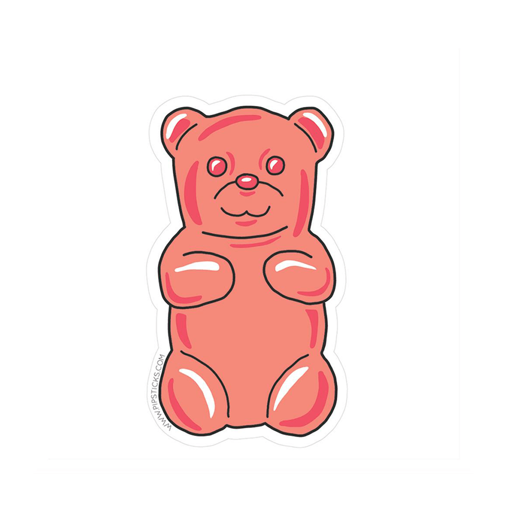 Gummy Bear Vinyl Sticker, Shopsweetluluss