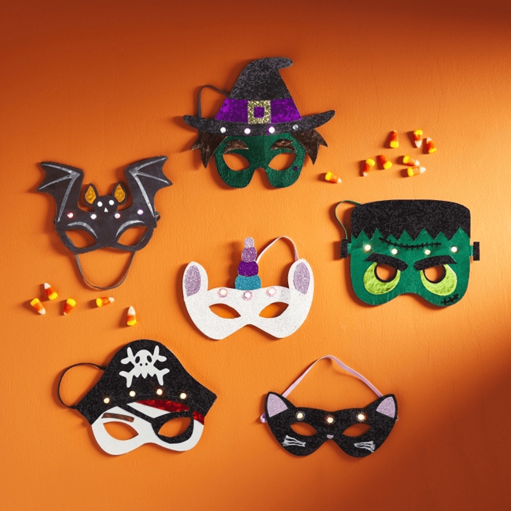 Halloween Masks - 6 Styles, Shopsweetluluss