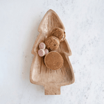Hand-Carved Christmas Tree Bowl, Shopsweetluluss