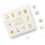 Happy Birthday Sugar Cube Scrub Gift Set, Shopsweetluluss