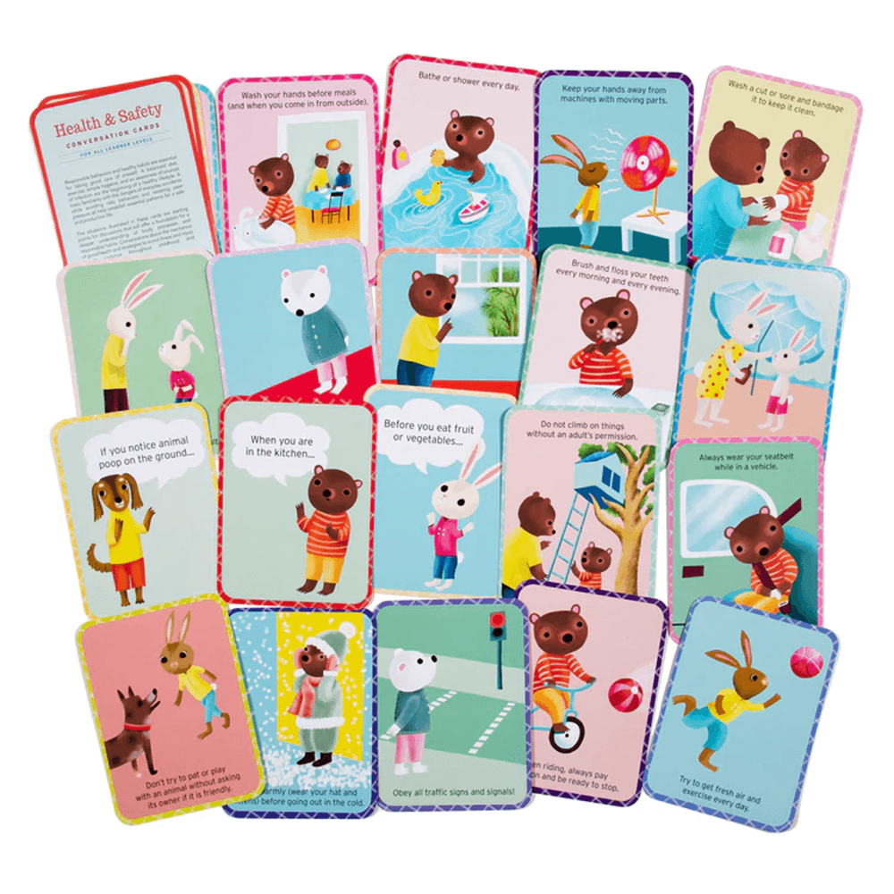 Health & Safety Conversation Cards, Shopsweetluluss
