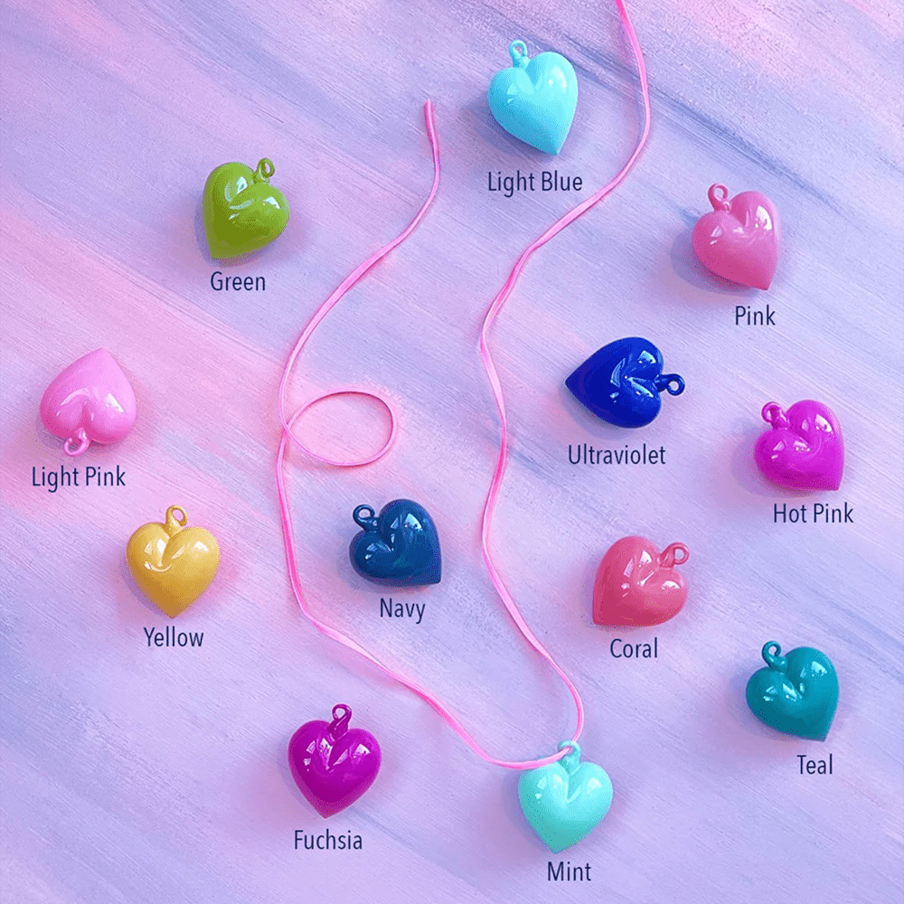 Heart Ornament, Small - 12 Color Options, Shopsweetluluss