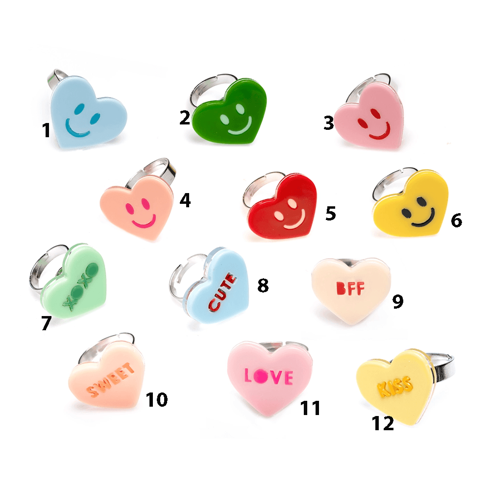 Heart Rings - 12 Style Options, Shopsweetluluss