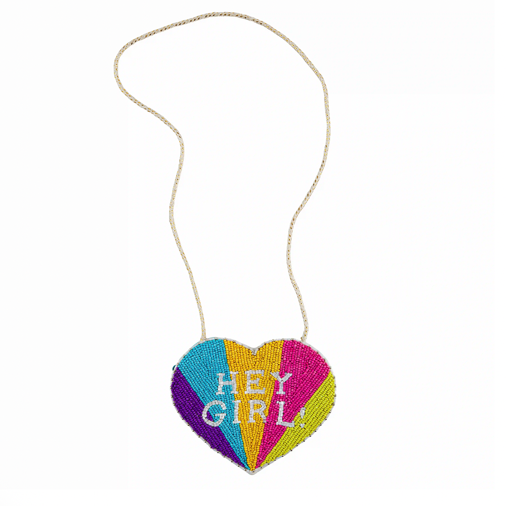 Hey Girl Beaded Purse, Shopsweetluluss
