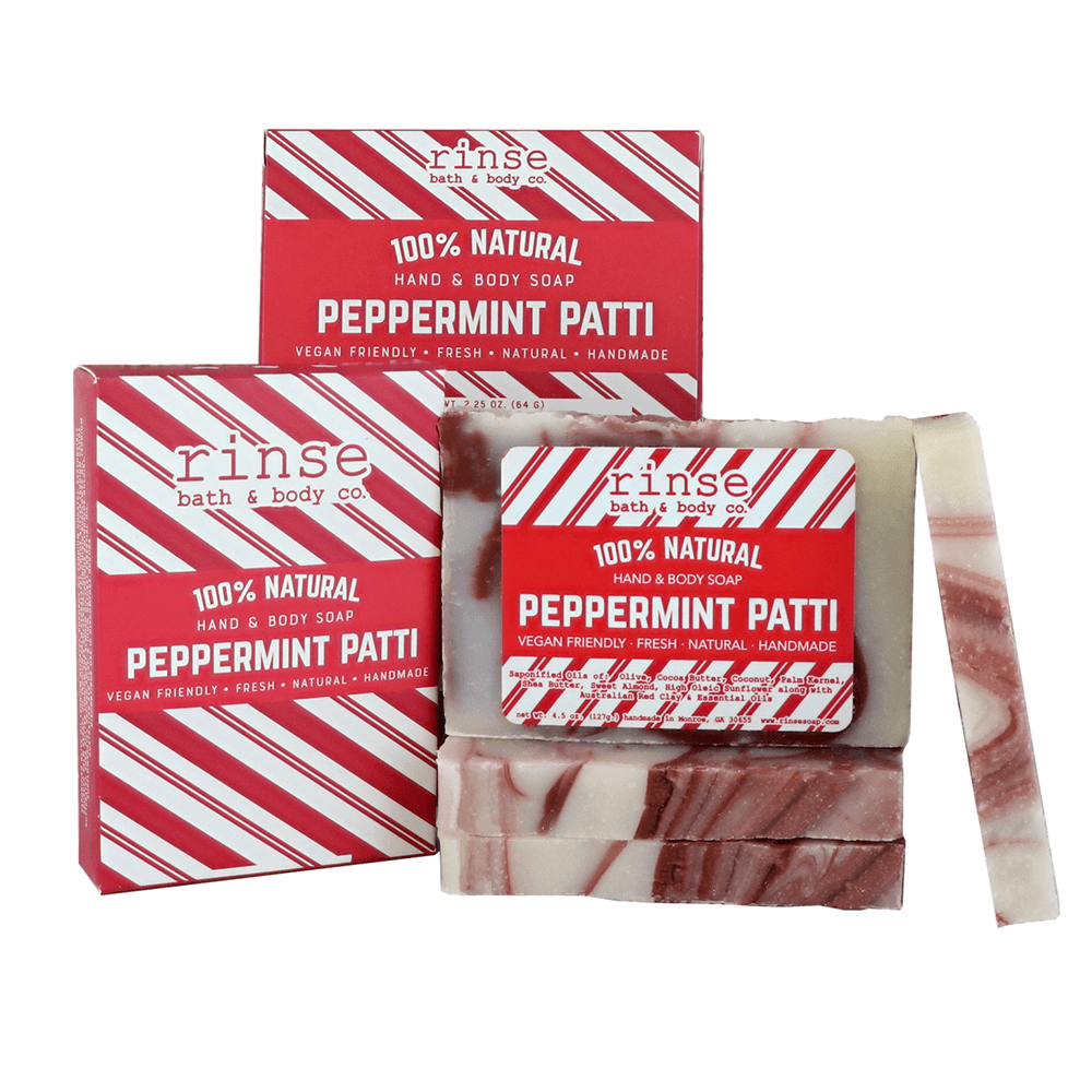 Holiday Mini Soap - Peppermint Patti, Shopsweetluluss