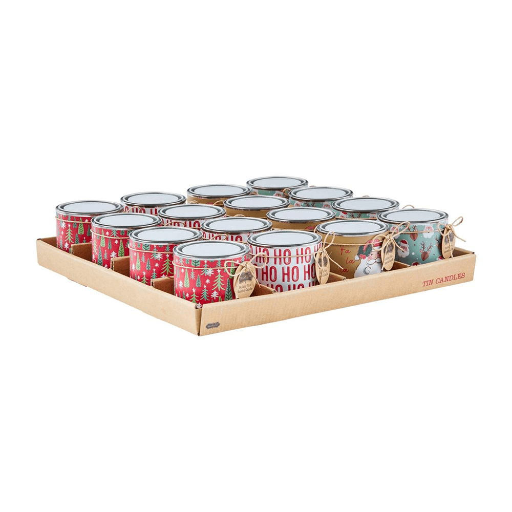 Holiday Tin Candle - 4 Style Options, Shopsweetluluss