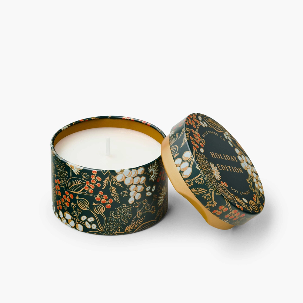 Holiday Tin Candle, Shopsweetluluss