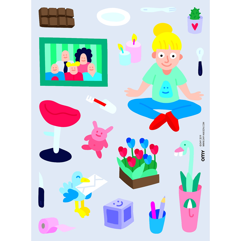 Home Decor Pocket Stickers, Shopsweetluluss