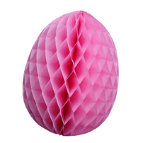 Honeycomb Easter Egg, Dusty Pink - 9", Shopsweetluluss