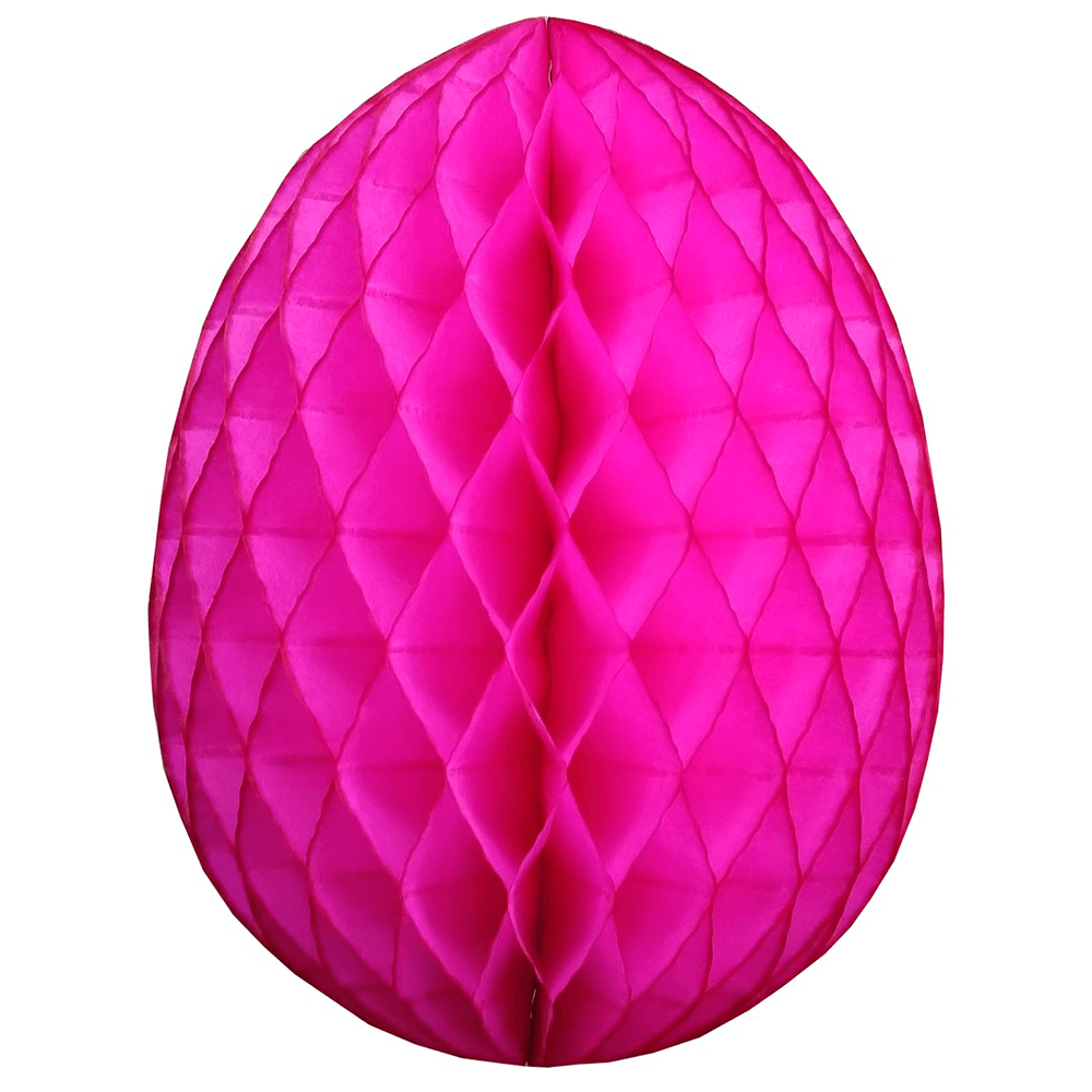 Honeycomb Easter Egg, Cerise - 2 Size Options, Shopsweetluluss