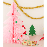 Honeycomb Tissue Paper Tree, Dark Green - 2 Size Options, Shopsweetluluss