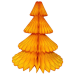 Honeycomb Tissue Paper Tree, Goldenrod - 2 Size Options, Shopsweetluluss