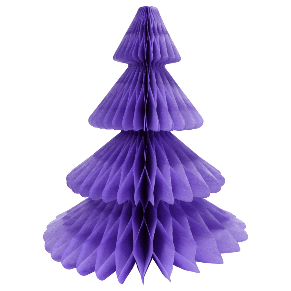 Honeycomb Tissue Paper Tree, Lavender - 2 Size Options, Shopsweetluluss