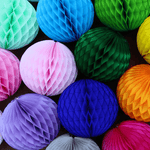 5" Honeycomb Balls - 21 Color Options, Shopsweetluluss
